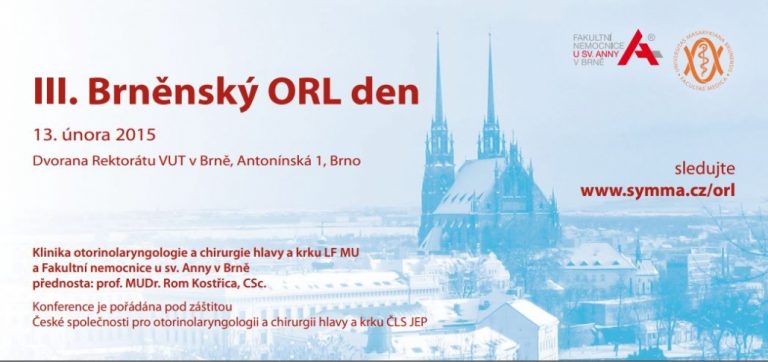 III. Brněnský ORL den
