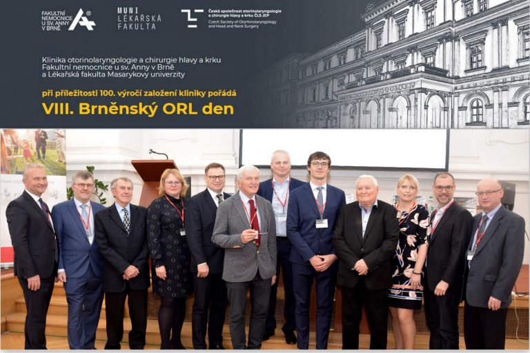 VIII. Brněnský ORL den připomněl 100 let založení kliniky