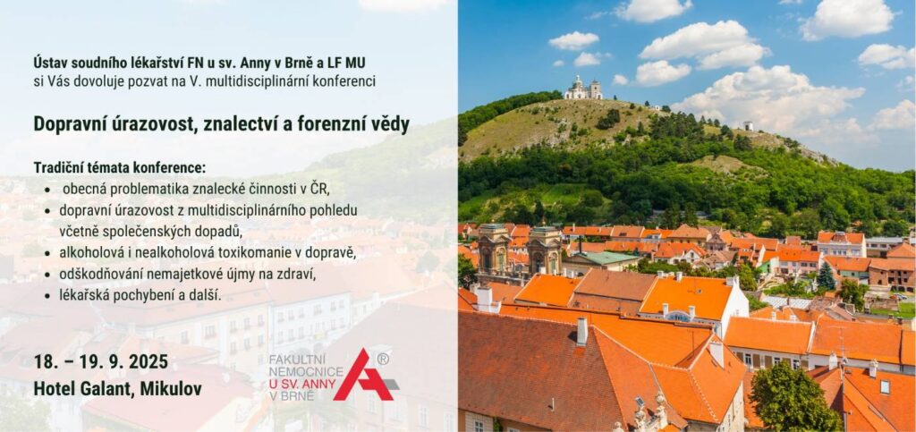 Grafická pozvánka na konferenci USL s termínek 18. - 19. září 2025 v Mikulově