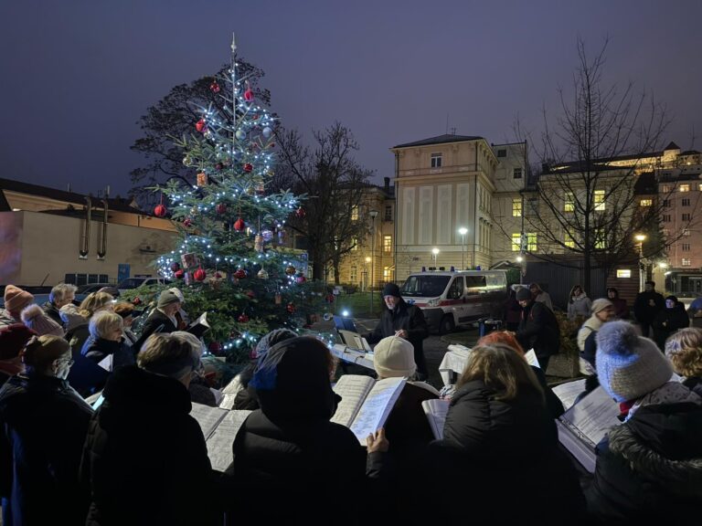 Rozsvítili jsme vánoční strom