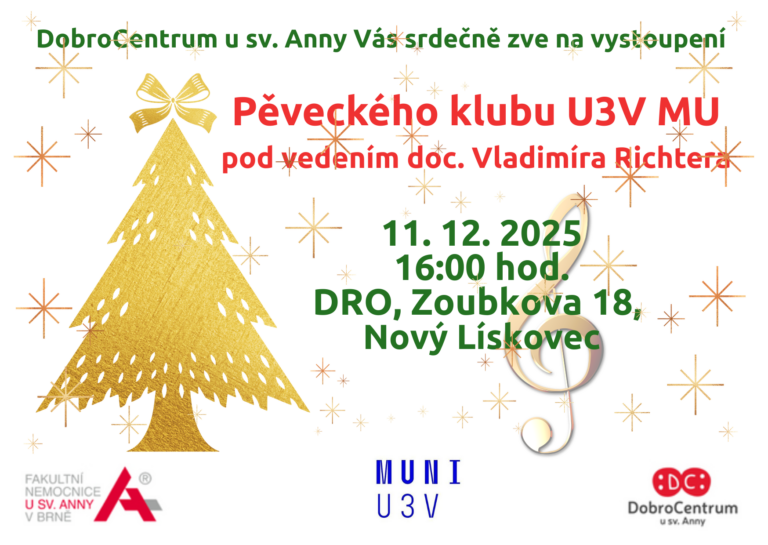DobroCentrum: Vystupení Pěveckého klubu U3V MU na DRO