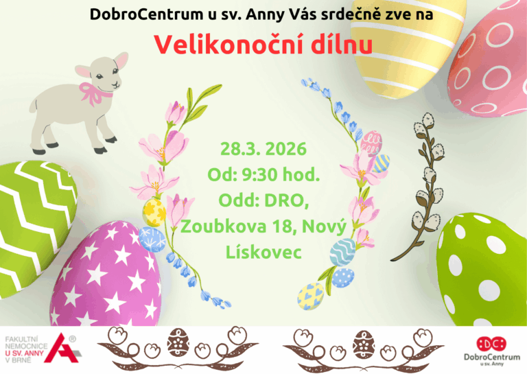 DobroCentrum: Velikonoční dílna pro pacienty DRO