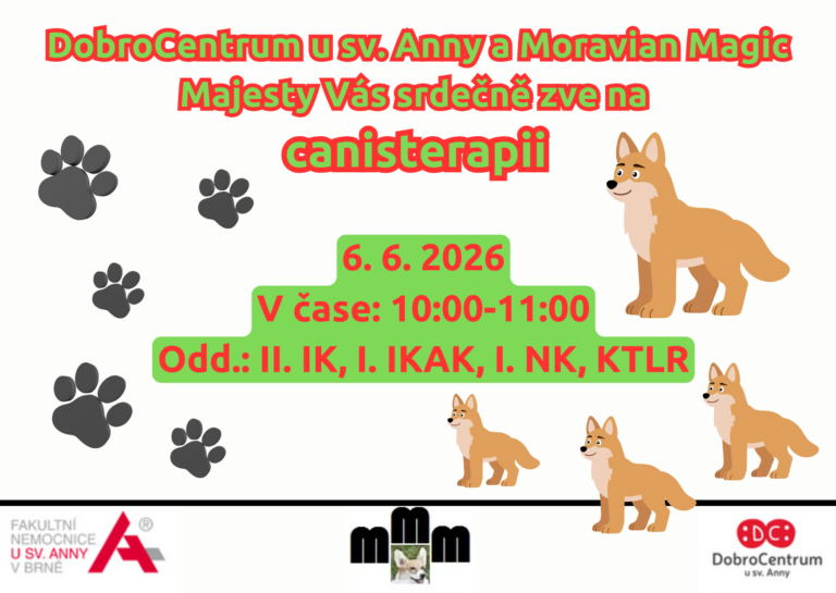 DobroCentrum u&nbsp;sv. Anny: Canisterapie