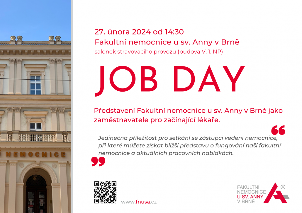 JOB DAY pro začínající lékaře