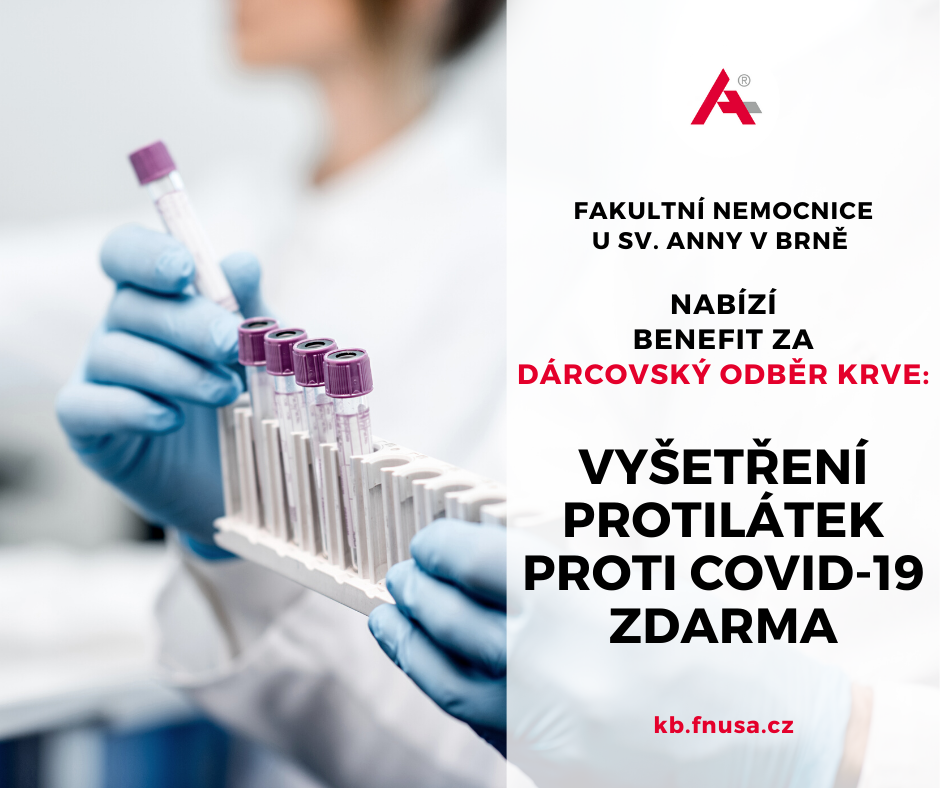 Novinky pro dárce krve: Jarní darování a test na protilátky