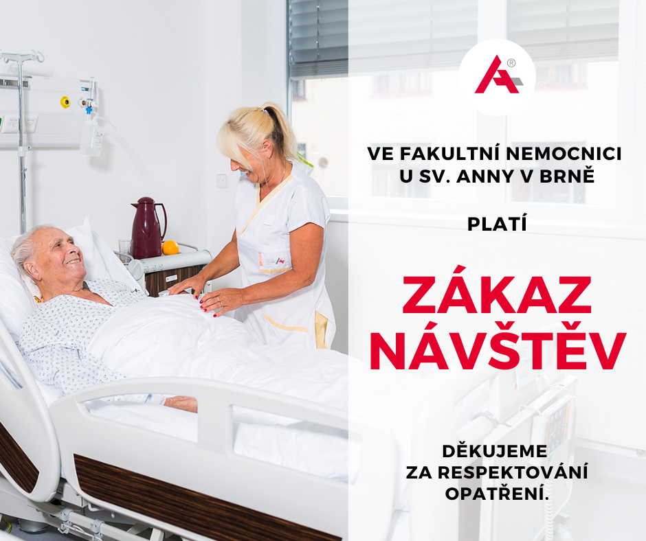 Ve FNUSA platí zákaz návštěv 