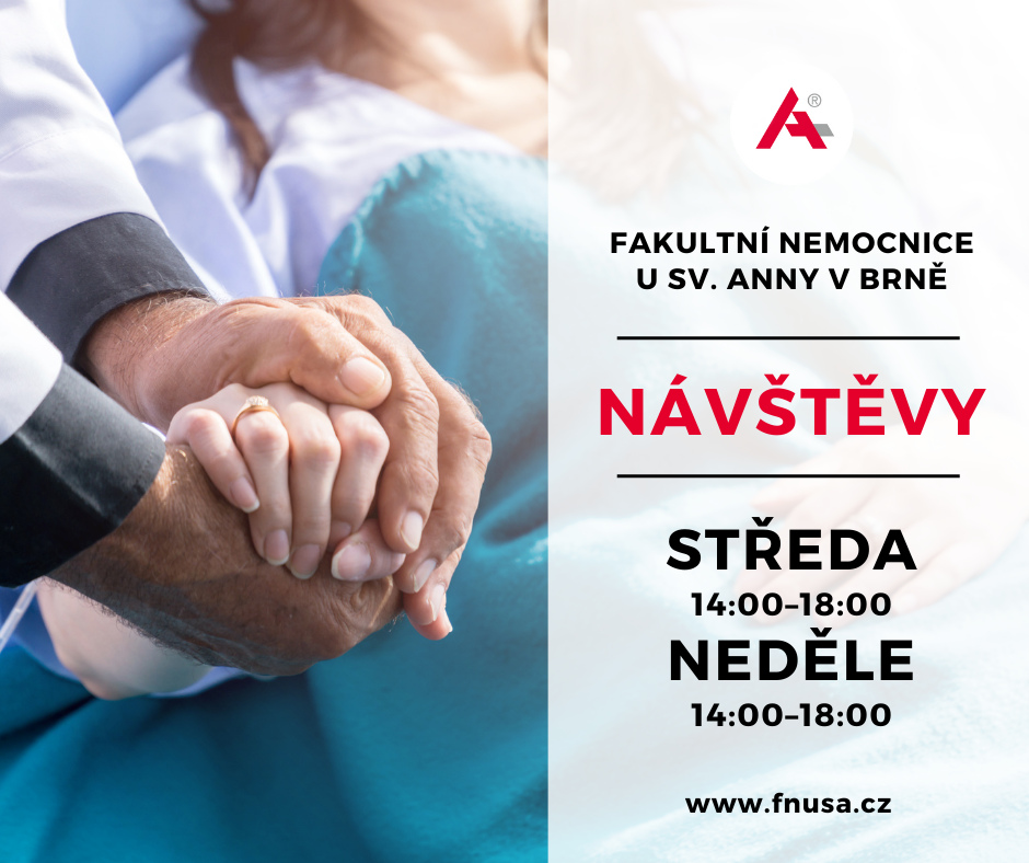 FNUSA omezuje návštěvy na středu a neděli 