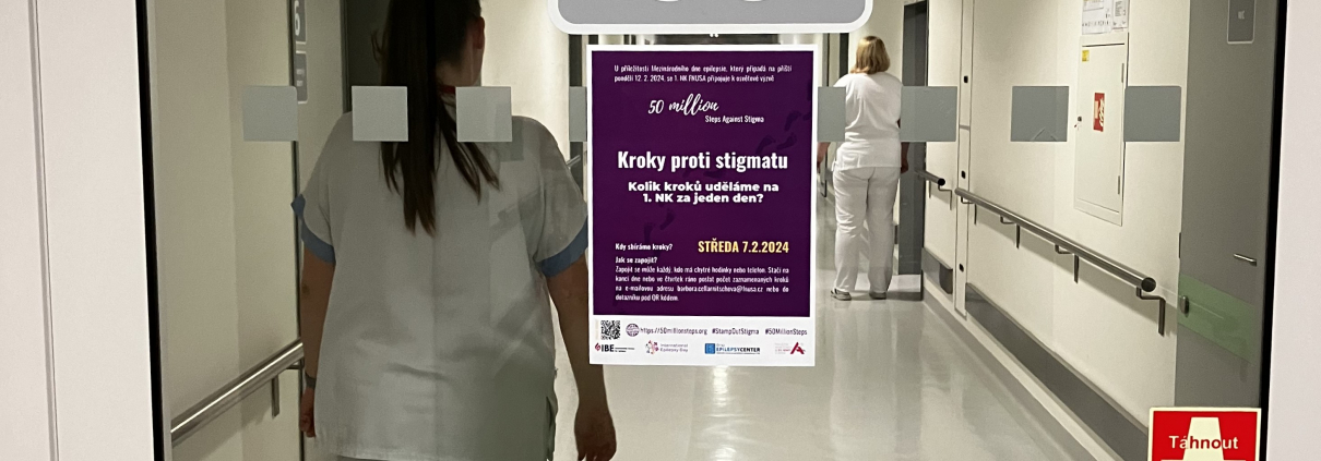 Zdravotníci svatoanenské neurologie ušli téměř čtvrt milionu kroků, aby destigmatizovali epilepsii