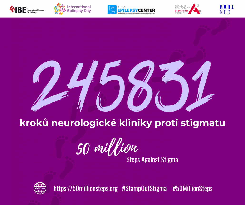 Zdravotníci svatoanenské neurologie ušli téměř čtvrt milionu kroků, aby destigmatizovali epilepsii