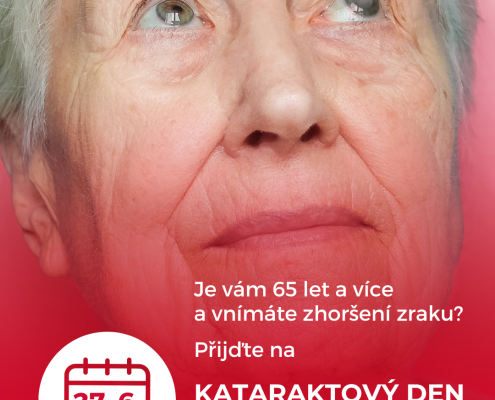 Červen je měsícem povědomí o šedém zákalu. FNUSA zve na prevenci